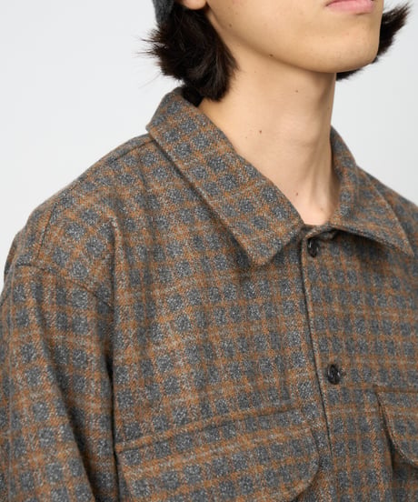 Mil Wool Shirt (Charcoal)