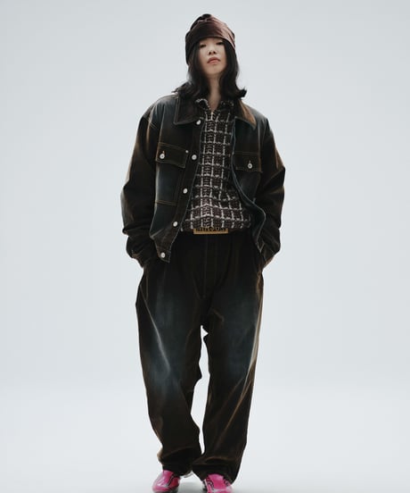 Tweed Knit Jacket (Ivory)