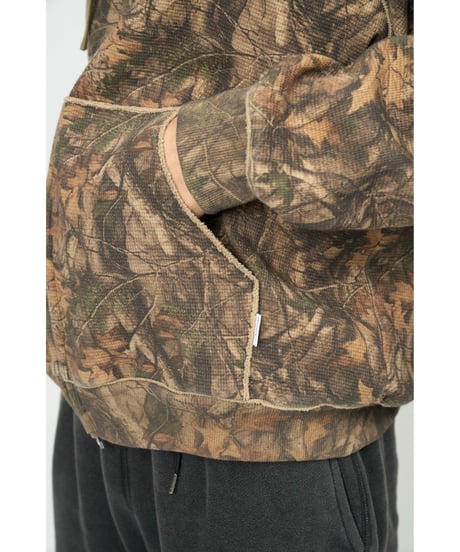 Dry Waffle Full Zip Hoodie (Realtree Camo)