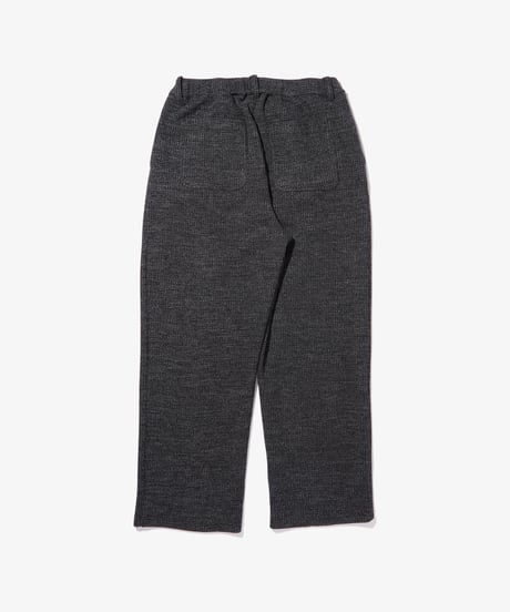 Villa Waffle Trousers (Black)