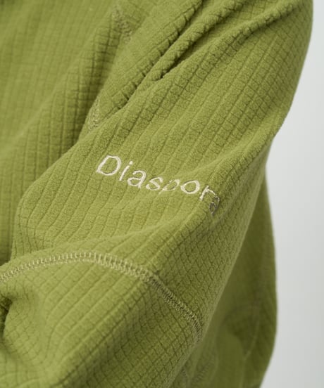 Grid Fleece Pullover (Black)