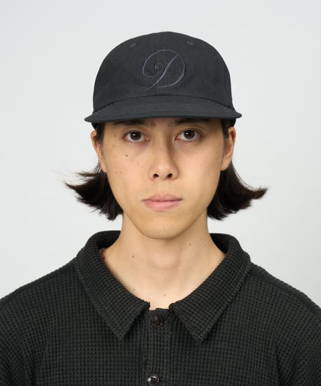 Script Low Ball Cap (Black)
