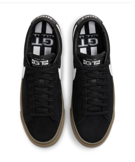 【NIKE】NIKE SB ZOOM BLAZER LOW PRO GT (Black/Gum)