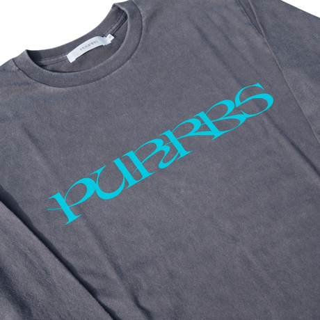 Faded PURRBS L/S Tee (Charcoal)