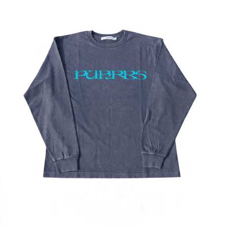 Faded PURRBS L/S Tee (Charcoal)