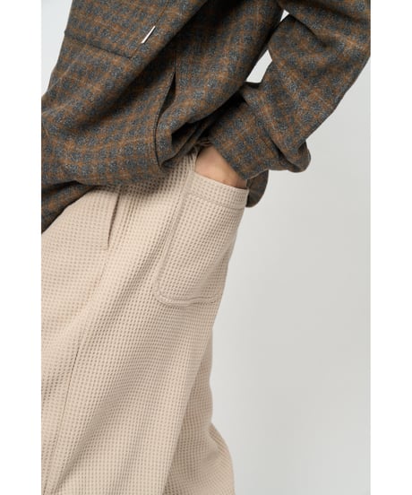 Villa Waffle Trousers (Black)