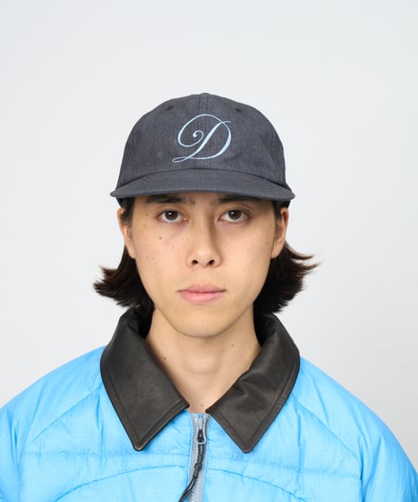 Script Low Ball Cap (Navy)