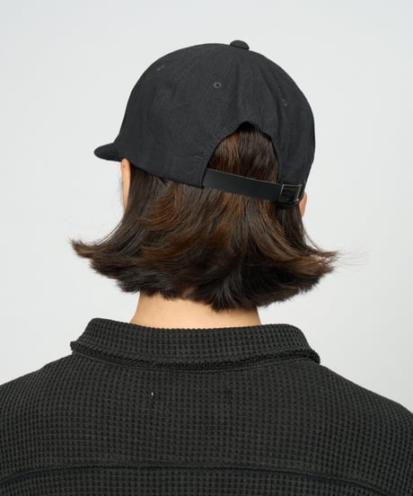 Script Low Ball Cap (Black)