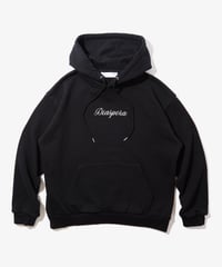 Script Logo Hooded Sweatshirt (Black)