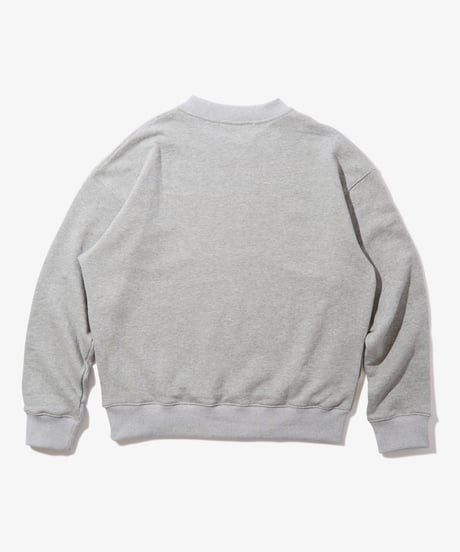 College Logo Crewneck Sweatshirt (Ash)