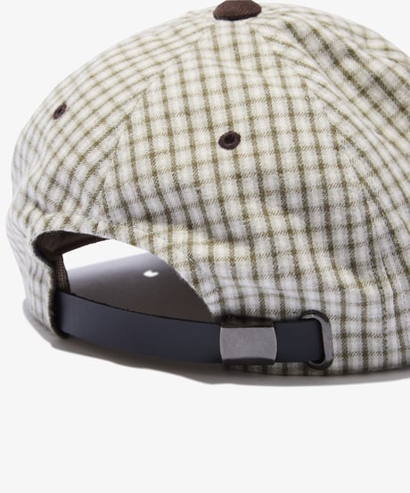 Script Low Ball Cap (Plaid)