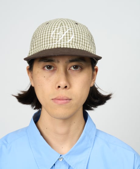 Script Low Ball Cap (Plaid)