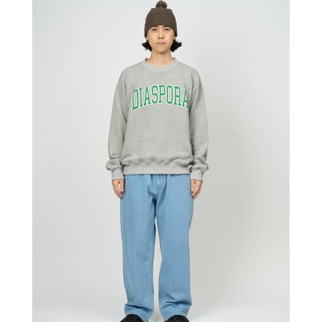 College Logo Crewneck Sweatshirt (Ash)