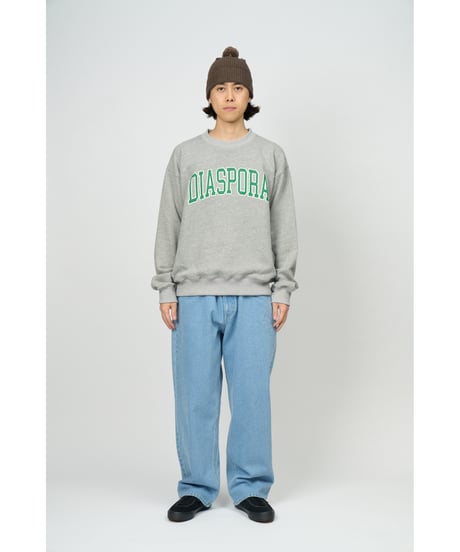 College Logo Crewneck Sweatshirt (Ash)