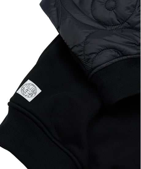 【VICTORIA】 YY QUILTED HALFZIP SWEATSHIRT