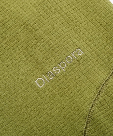 Grid Fleece Pullover (Green)