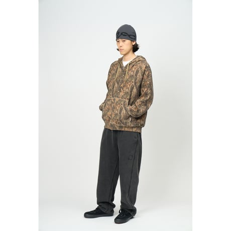 Dyed Sweat Pants (Black)
