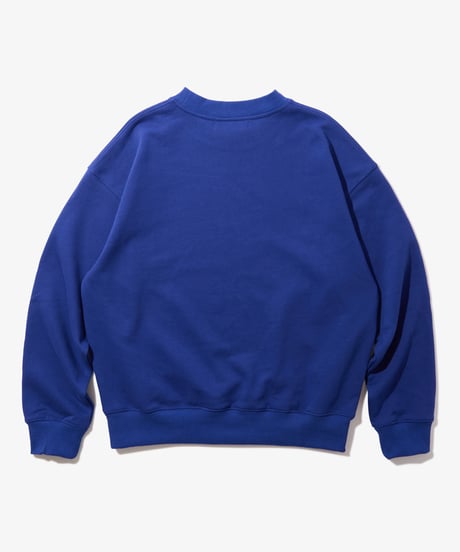 College Logo Crewneck Sweatshirt (Navy)
