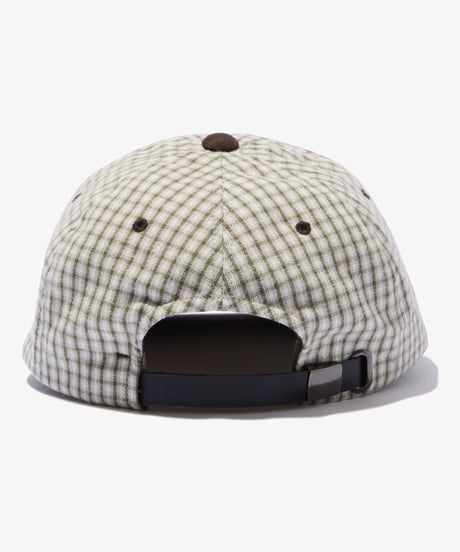 Script Low Ball Cap (Plaid)