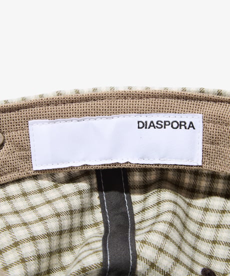 Script Low Ball Cap (Plaid)