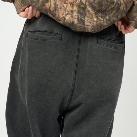Dyed Sweat Pants (Black)