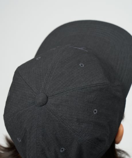 Script Low Ball Cap (Black)