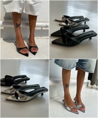 mule sandals「pointed」#070626-3/6