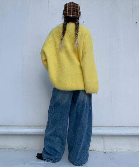 【¥12,800→¥7,480】damage denim pt「ripped barrel」#9212