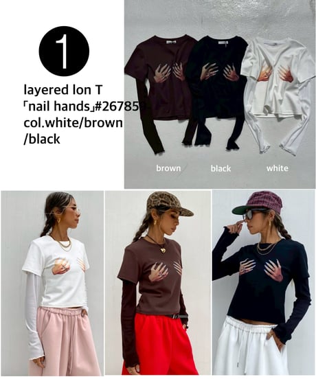 【2SET】肩ショル/lonT/T×bottoms EVENT!!!