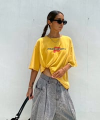wide pigment tee「P」#36067
