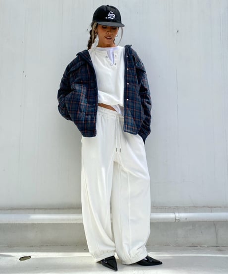 puffer jacket「tartan」#2162