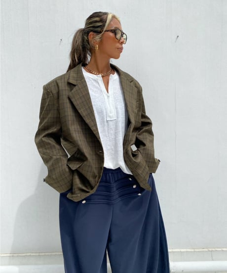 tailored jacket「glen check」#981868
