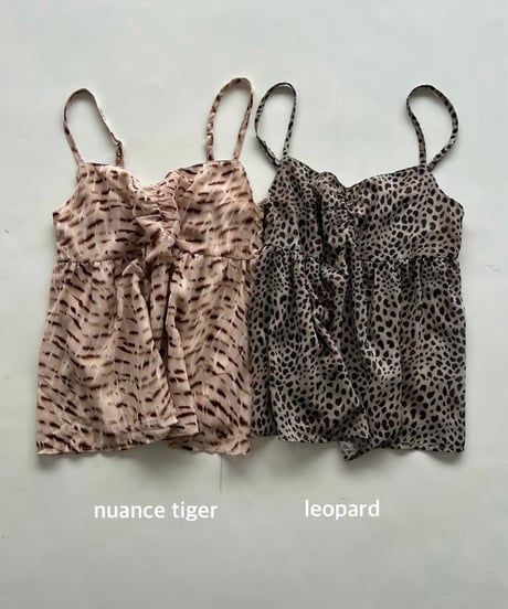 gather cami tops「safari」#1024867