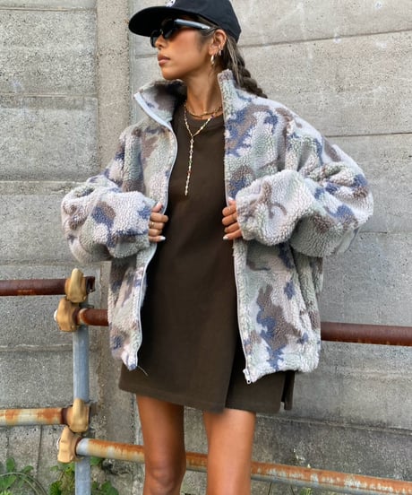 boa blouson「camouflage」#16070