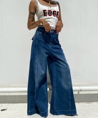 flare denim「center seam」#8202867