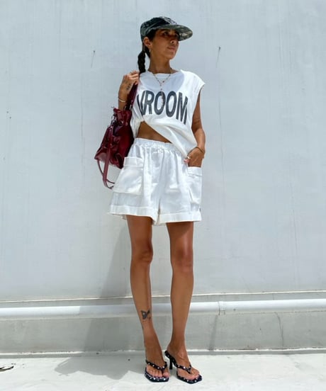 cargo shorts「LEOWHITE」#1502367