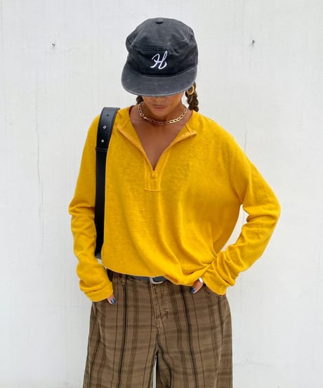 loose lonT「halfzip」#13803