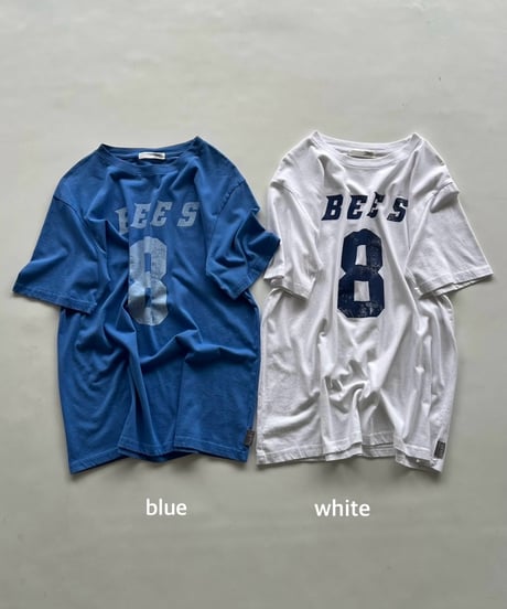 washed T「8」#200858