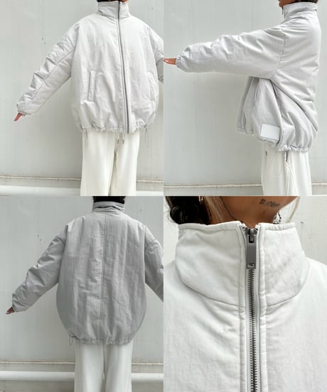 wide blouson「stand neck」#61029