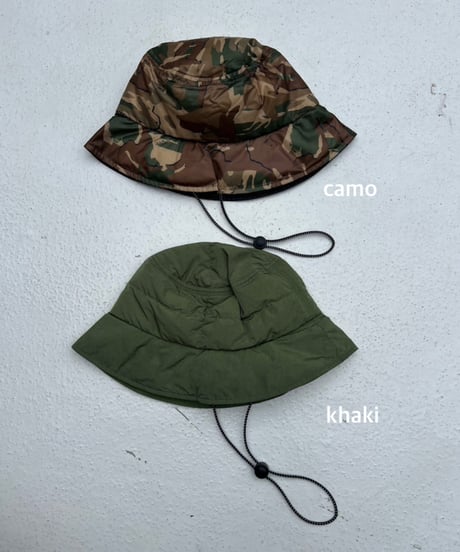 bucket hat「puffy」#2512-3/5
