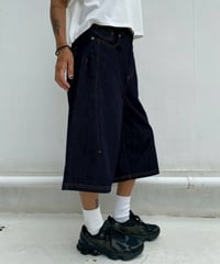 denim buggy shorts「stitch」#88352