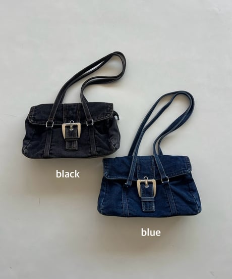 denim mini bag「buckle」#830467