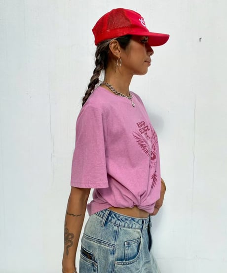 washed tee「eagle」#906664