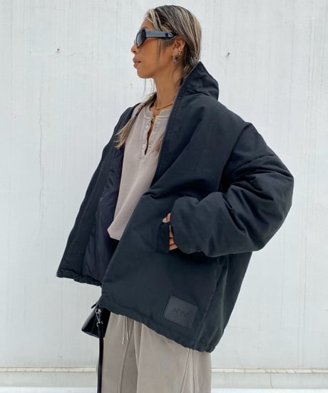 wide blouson「stand neck」#61029