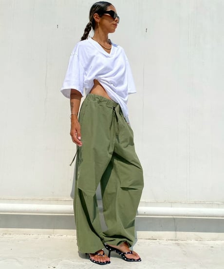 wide tee「deep v-neck」#817867【7/29以降発送】