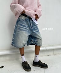 denim half pt「wrinkles」#68823163