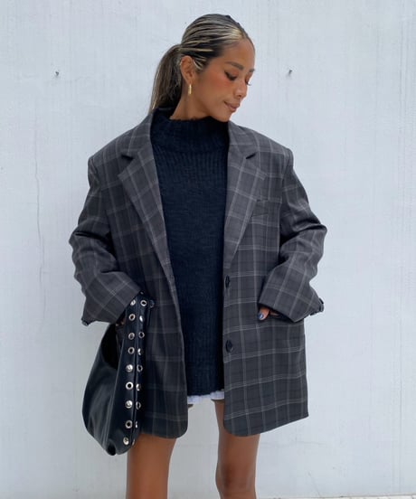tailored jacket「glen check」#981868
