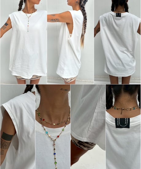 loose tank「washed」#640167