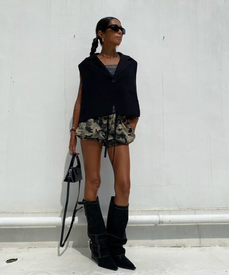 tailored gilet「box」#808