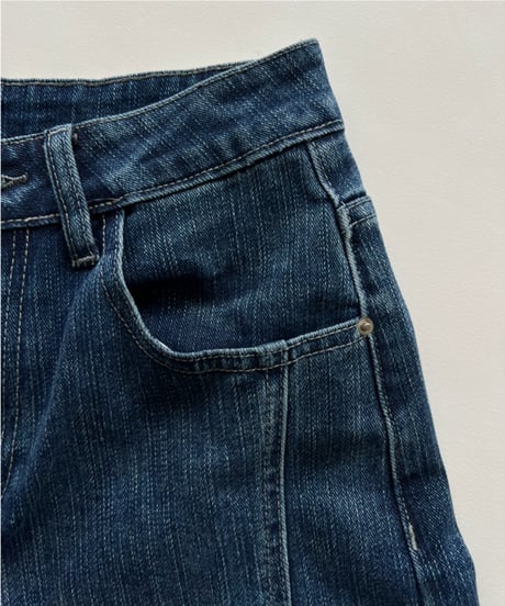 flare denim「center seam」#8202867